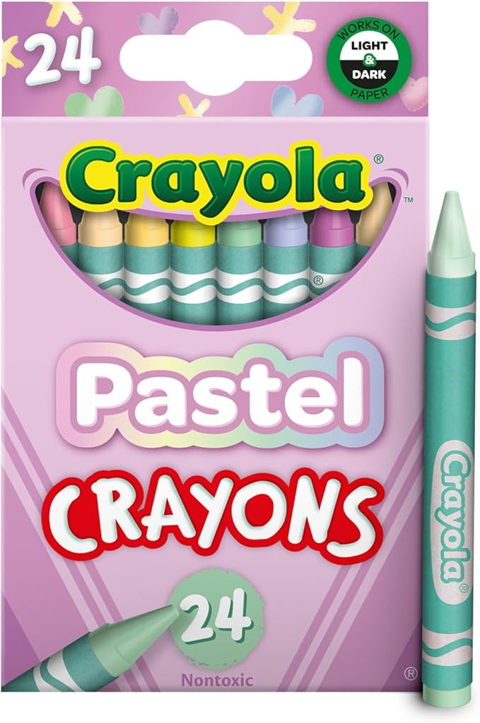 Crayola Pastel Crayons, 24 Colors | Amazon (US)