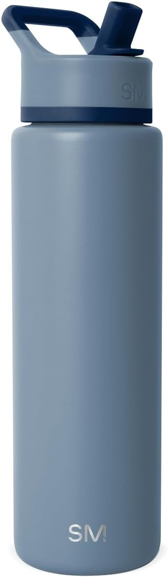 Simple Modern Water Bottle with Straw Lid | Vacuum Insulated Stainless Steel Metal Thermos | Reus... | Amazon (US)
