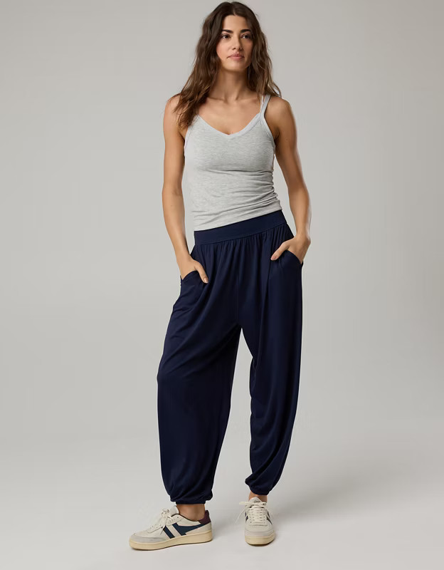OFFLINE By Aerie The Hugger Go With The Flow Baggy Jogger | Aerie