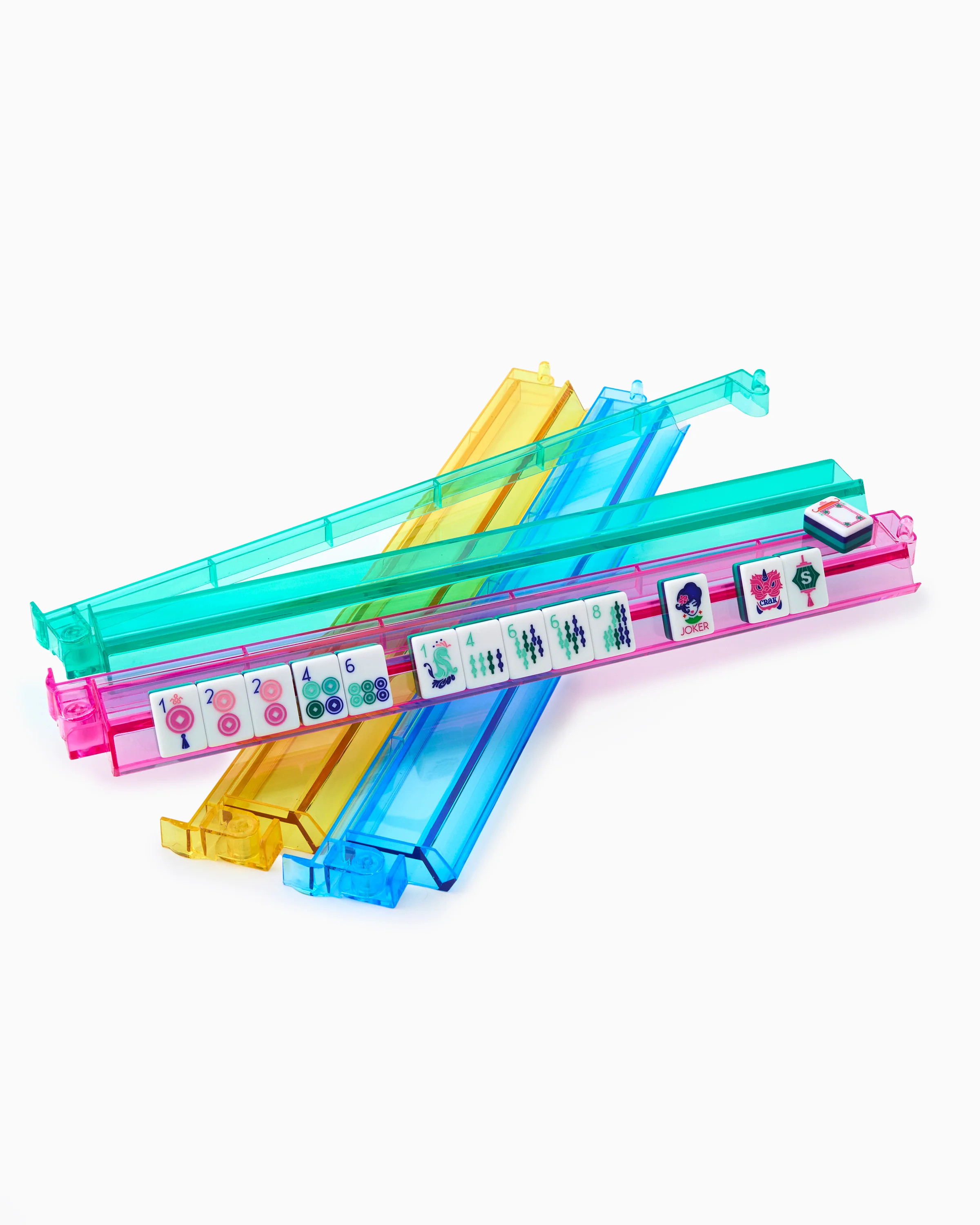 Mahjong Acrylic Rack and Pusher Set | American Mahjong | Oh My Mahjong