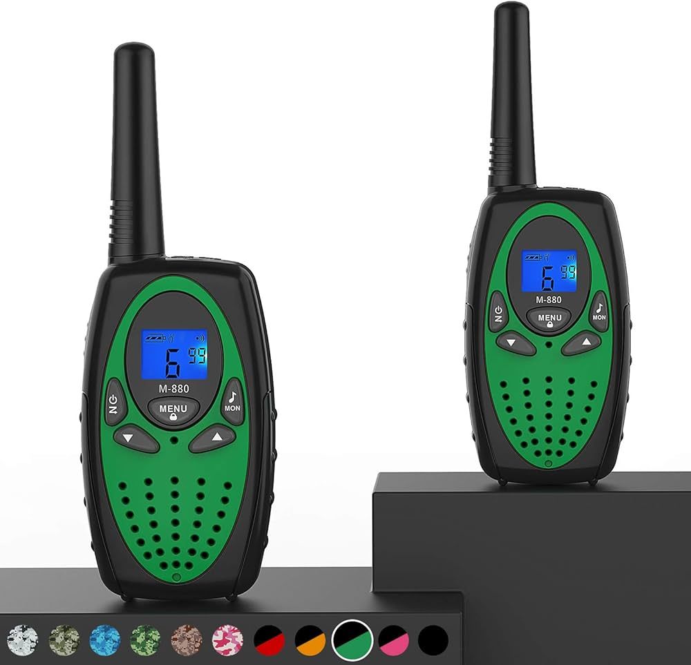 Topsung M880 Walkie Talkies for Adults (Green 2 Pack) | Amazon (US)