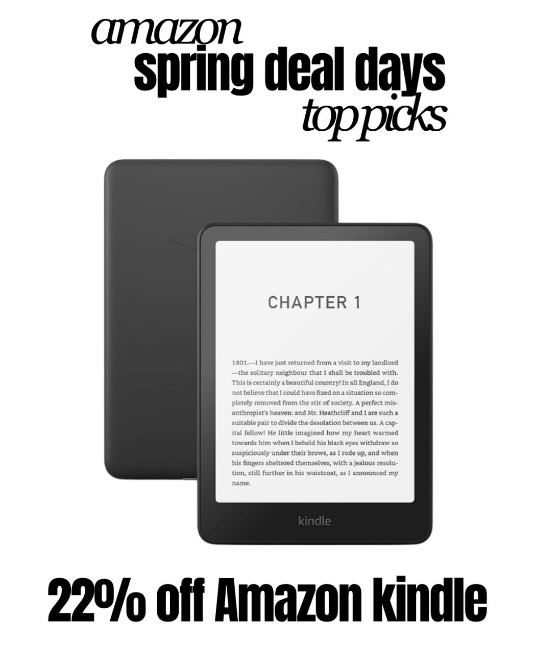 22% off Amazon kindle 
Amazon spring deal days 🫶🏻

#LTKhome #LTKsale #LTKspring