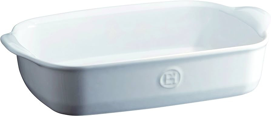 Emile Henry Ultime Collection 11.5" x 7.5" Rectangular Baking Dish | Flour | Amazon (US)