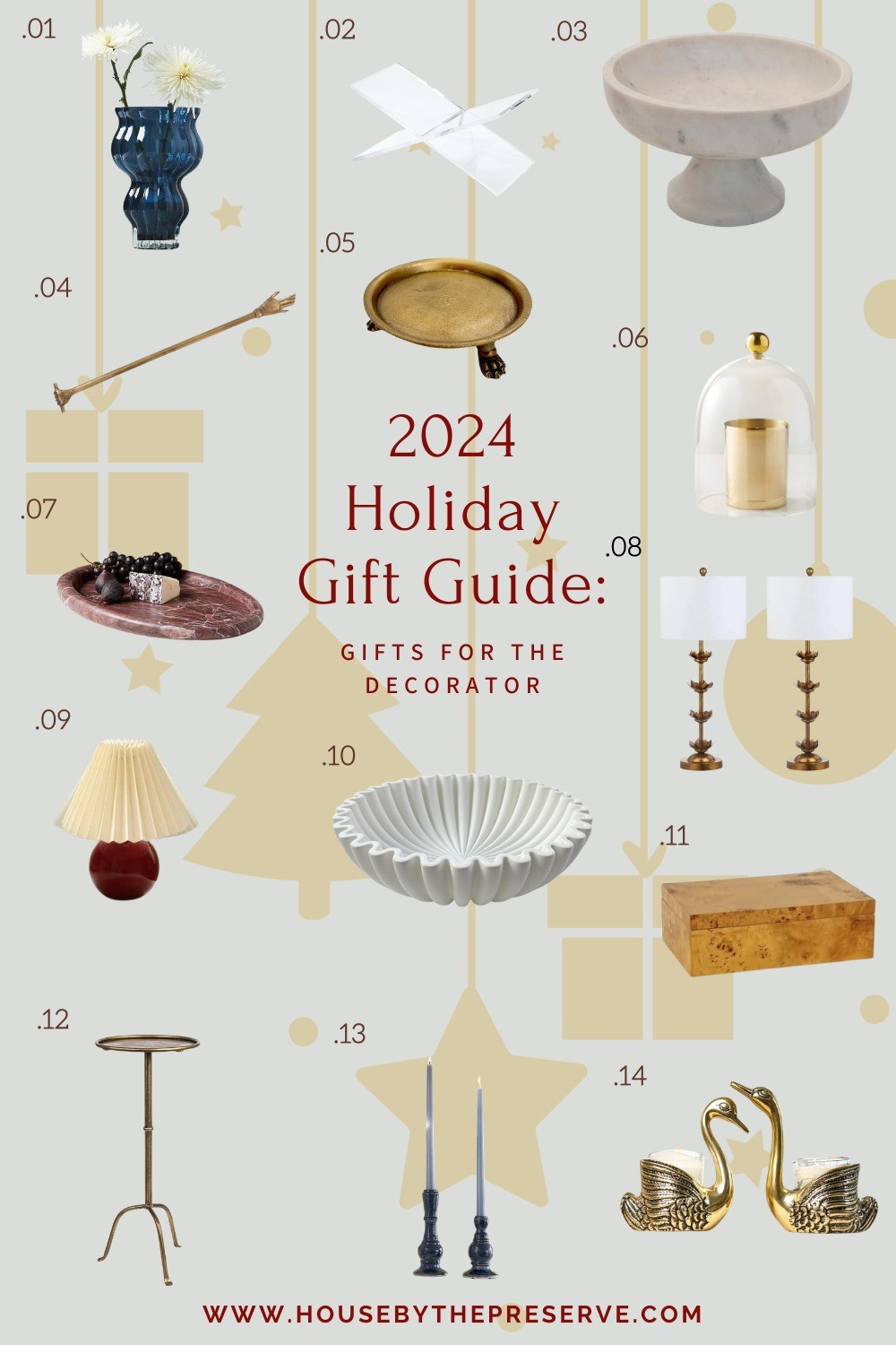 Gifts for the Decorator!

#LTKGiftGuide #LTKHome #LTKHoliday