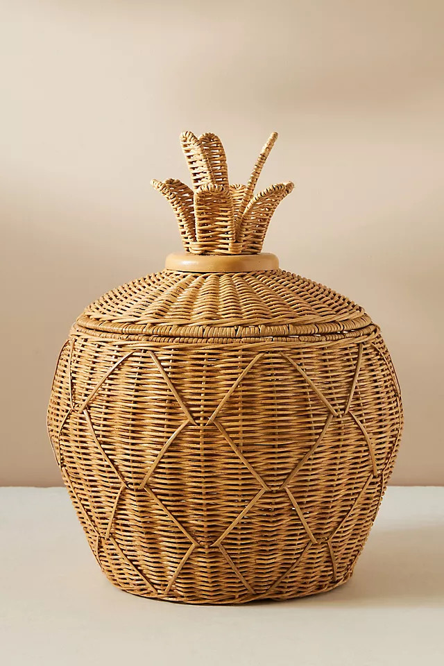 Pineapple Laundry Basket | Anthropologie (US)