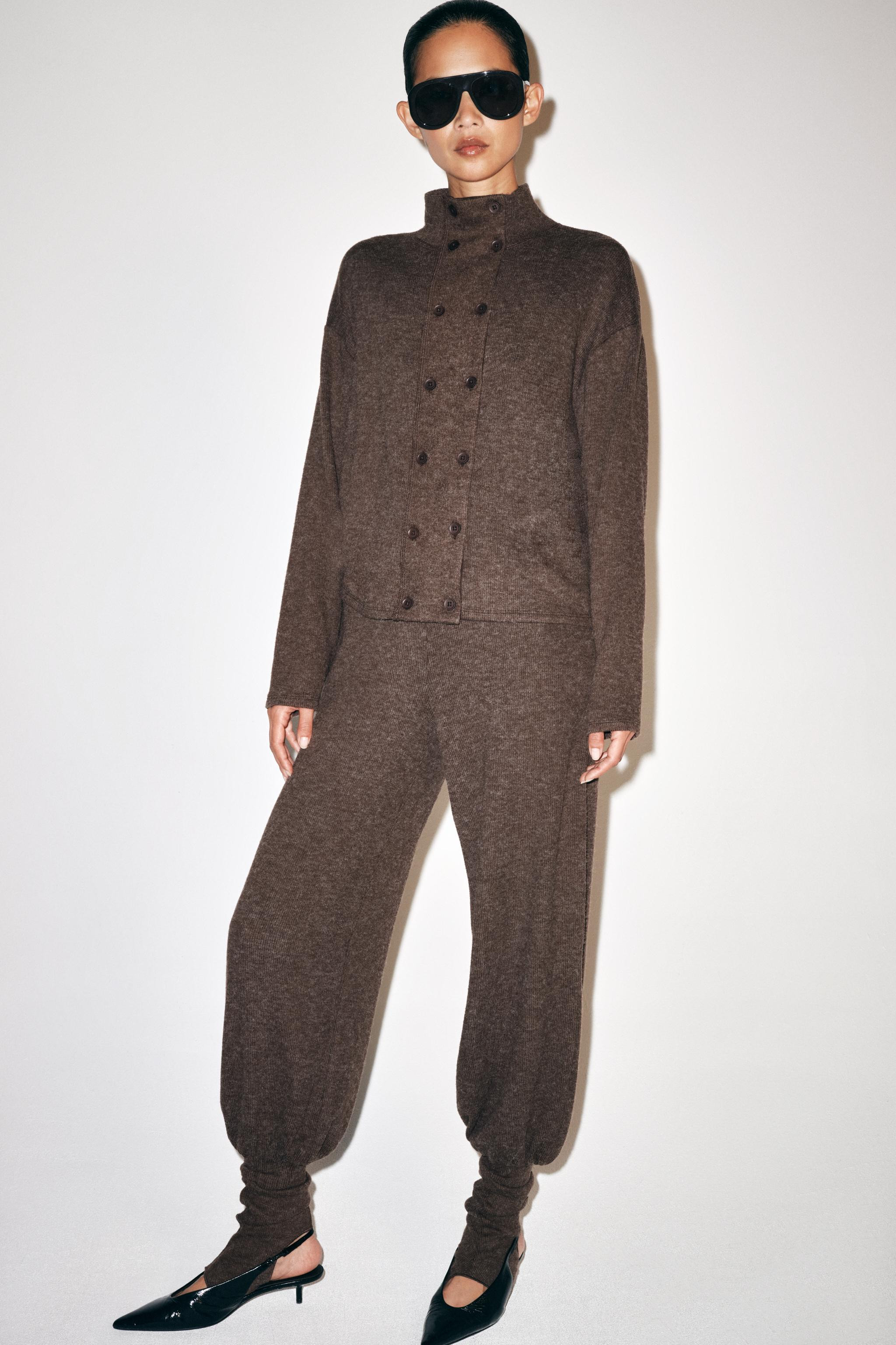 SOFT SOCK DETAIL PANTS | Zara US