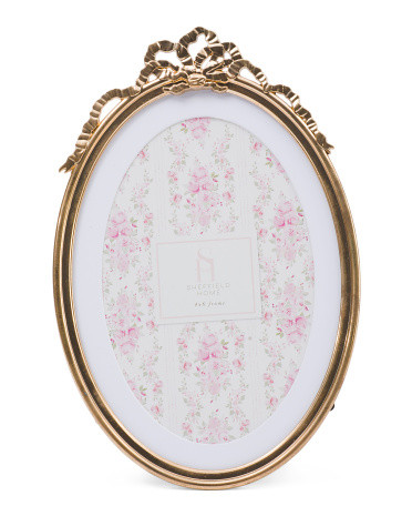 5x7 Oval Bow Table Top Picture Frame | Mother's Day Gifts | Marshalls | Marshalls