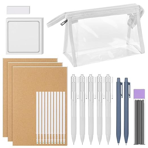 School Supplies Kit - 24 Pcs Back to School Essentials for High School and College Students, Incl... | Amazon (US)