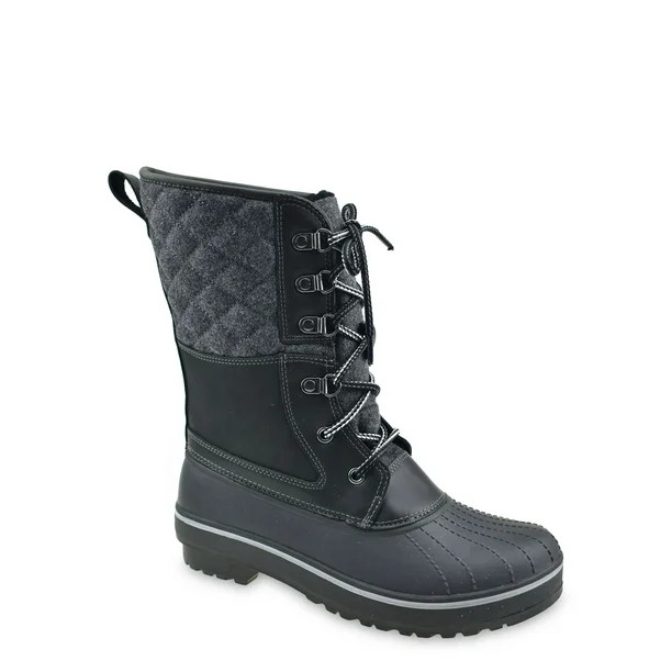 Time and Tru Lace Up Duck Boot (Women's) | Walmart (US)