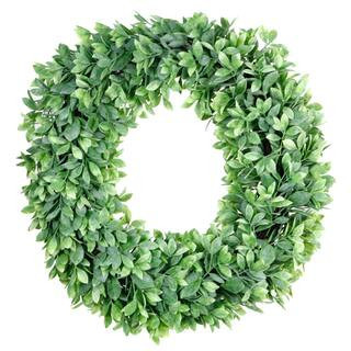 20" Plastic Foliage Wreath by Ashland® in Green | Michaels® | Michaels Stores