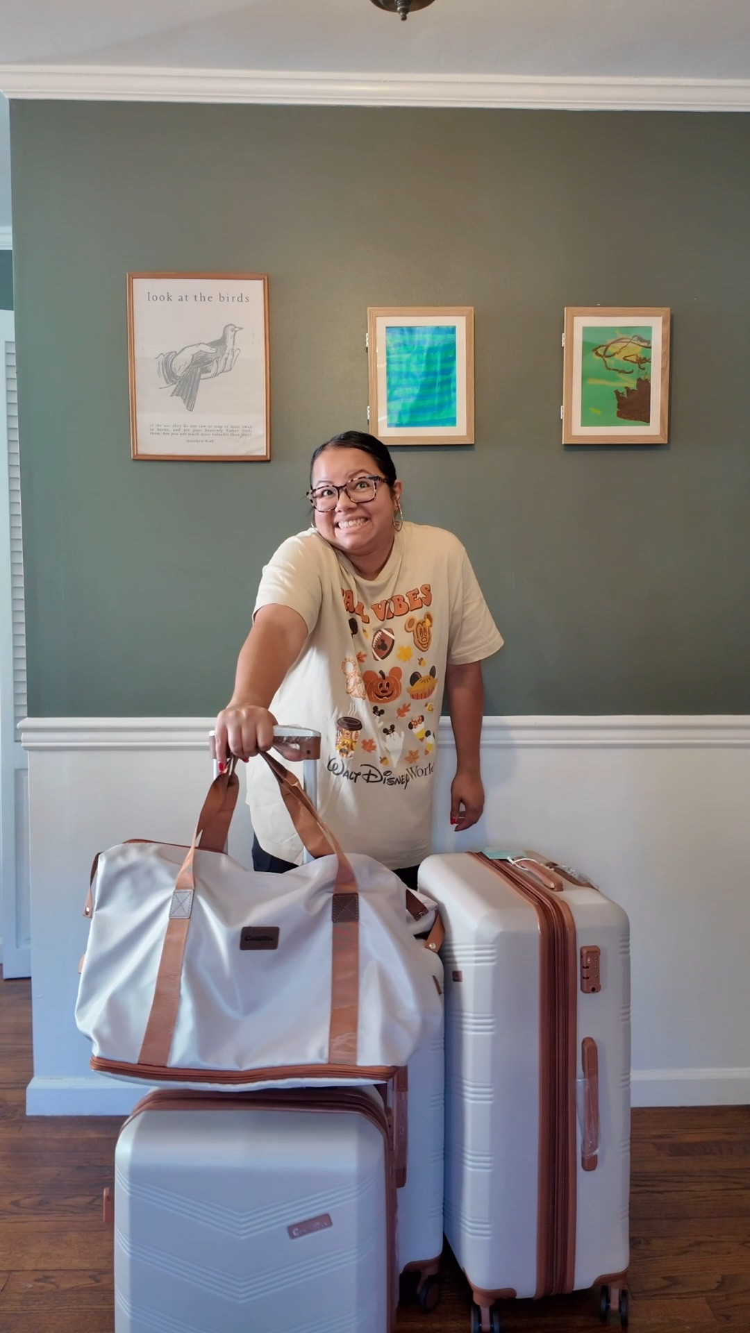 New luggage set! Grabbed this one from Amazon!! Durable, lightweight, and gorgeous!

#LTKTravel #LTKdayinmylife #LTKHome