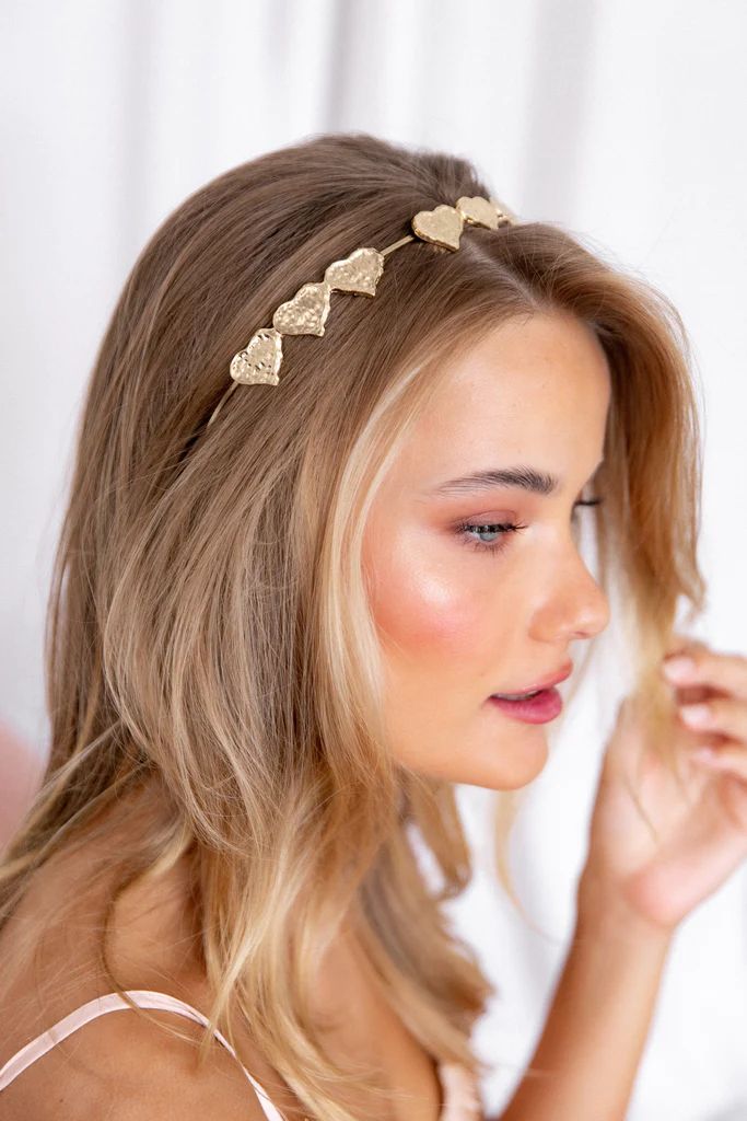 Mi Amore Headband - Gold | Petal & Pup (US)