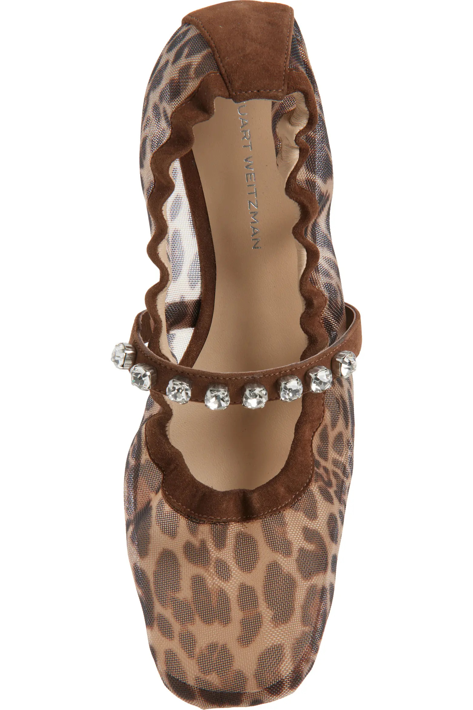 Goldie Crystal Strap Ballet Flat (Women) | Nordstrom | Nordstrom