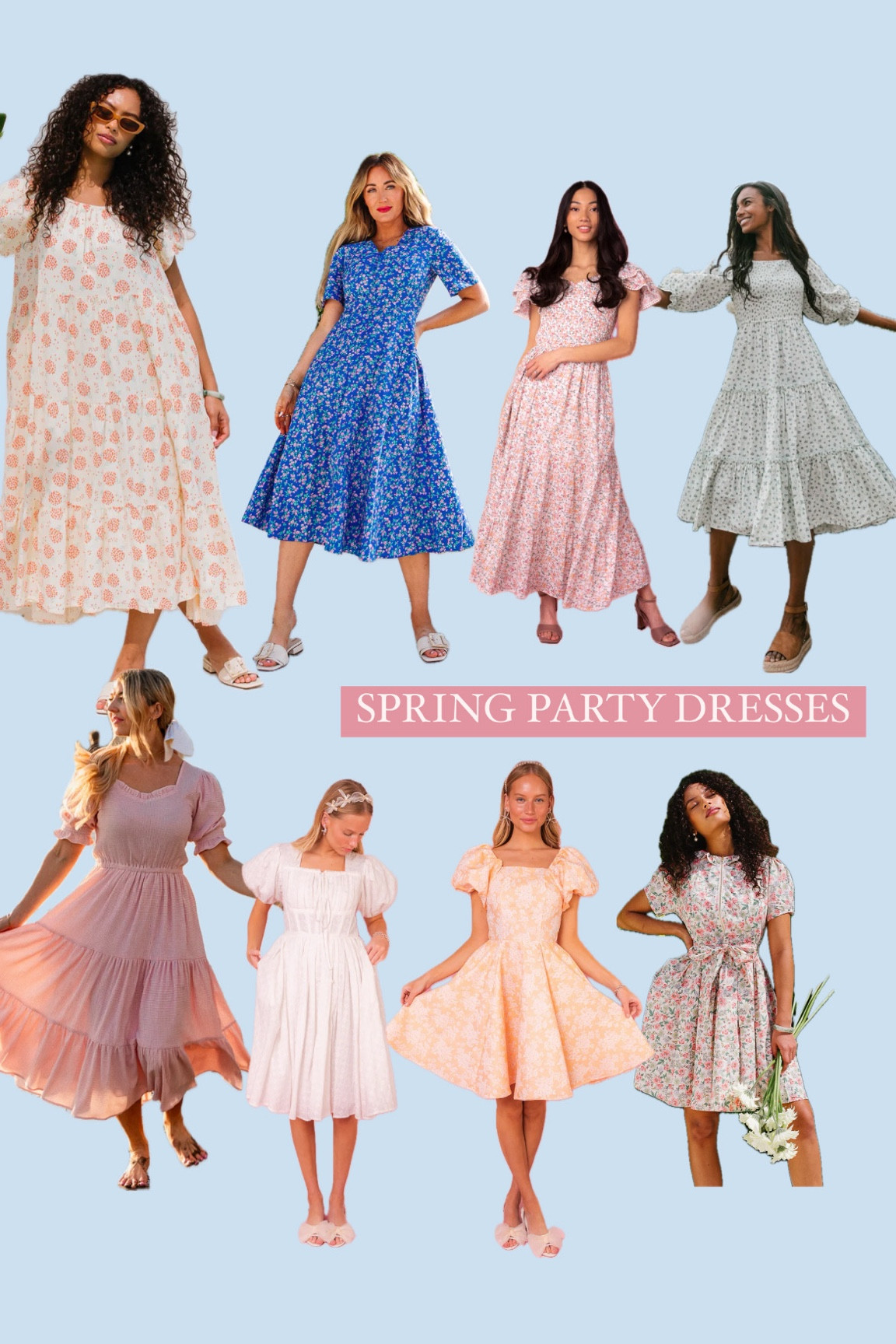 spring party dresses

spring dresses / floral dress / white dress / pink dress / blue floral dress / maxi dress / midi dress / modest dresses / party dress / bridal shower dress / baby shower dress 


#LTKparties #LTKstyletip #LTKSeasonal