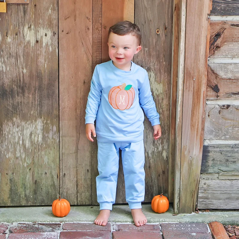 The Great Pumpkin Blue Jogger Set | Classic Whimsy