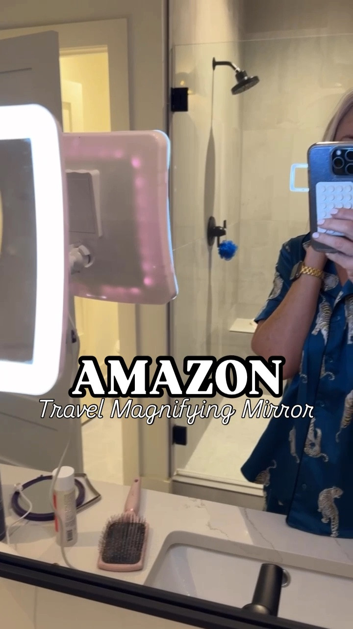 Let’s talk game-changer for your beauty routine! ✨ 

This travel magnifying mirror isn’t just for trips—it’s a must-have for everyday use at home, too. With a USB port and battery option, it’s as convenient as it is functional.

If you’re over 50, you know how tricky those fine details can get 👀—this mirror takes all the strain off my eyes and makes applying makeup so much easier (and smoother!).

Trust me, this is a little investment in your morning routine you won’t regret! Who else loves tools that make life simpler? 🙋‍♀️



#LTKOver40 #LTKBeauty #LTKHome