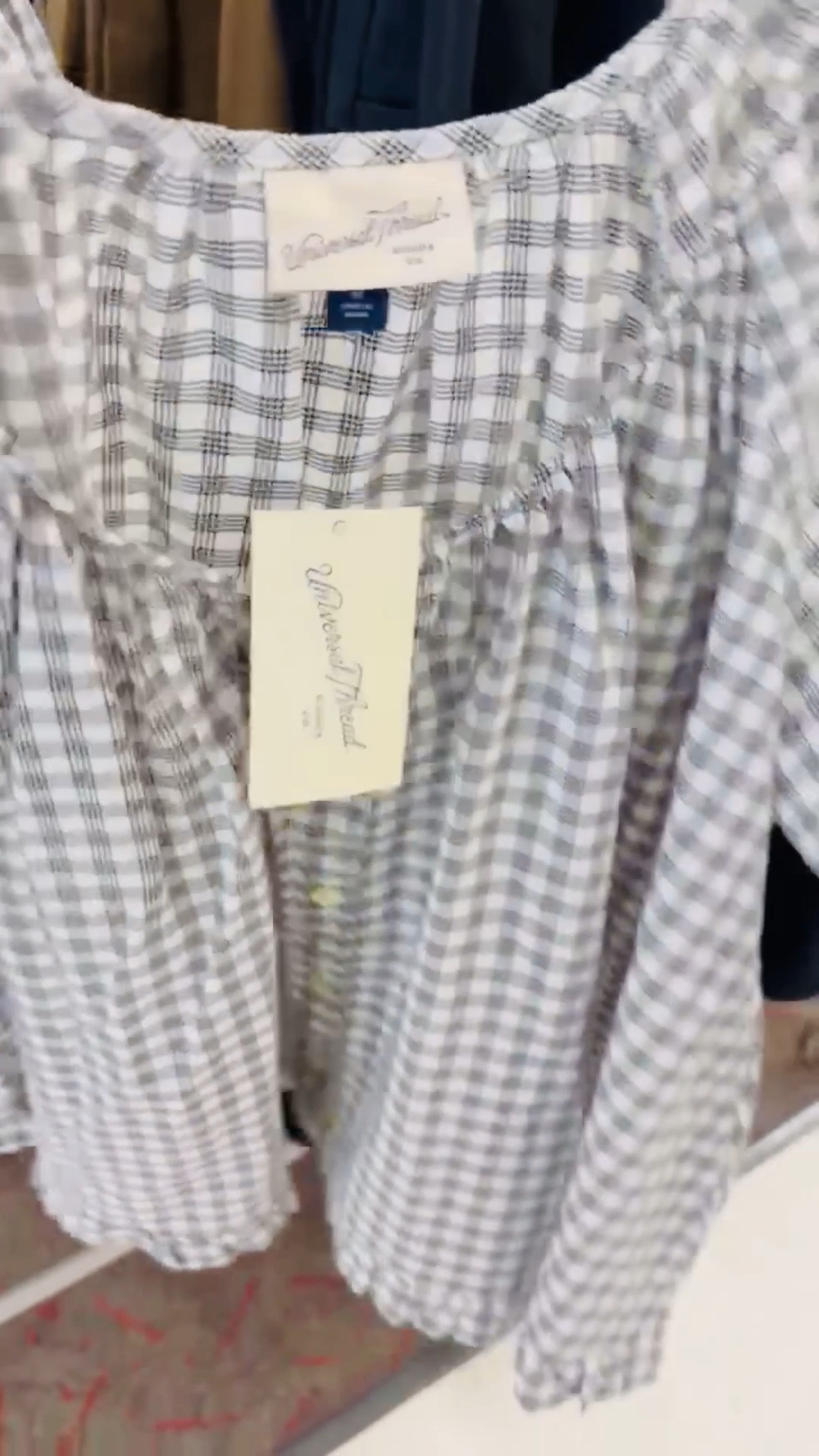 Happy Thursday!☺️ Have you taken advantage of the Target Circle Offer?🎯🤔 Save $10 Off $40 women’s clothing & shoes ends tomorrow 3/20!!🙌🤩 This button down peasant top is so cute with the puff sleeves and ruffled trim on the hem!!😍 I love its flowy and can pair with jeans & flats, skirts & wedges, or shorts with sandals!!🥰 Looks similar to more expensive brands that I’ve seen!!😄 Comes in this grey plaid and in a black floral option, too! Size down in this one! It’s 100% cotton and lightweight for the warm temperatures! It’s 89 today and time for all the spring outfits!!🌷😎 What’s the weather like where you are?🤔


#targettop #springtop #targetshopping #target #newattarget 
#peasantrop #puffsleevetop
@Target 


#LTKMidsize #LTKPlusSize #LTKSaleAlert