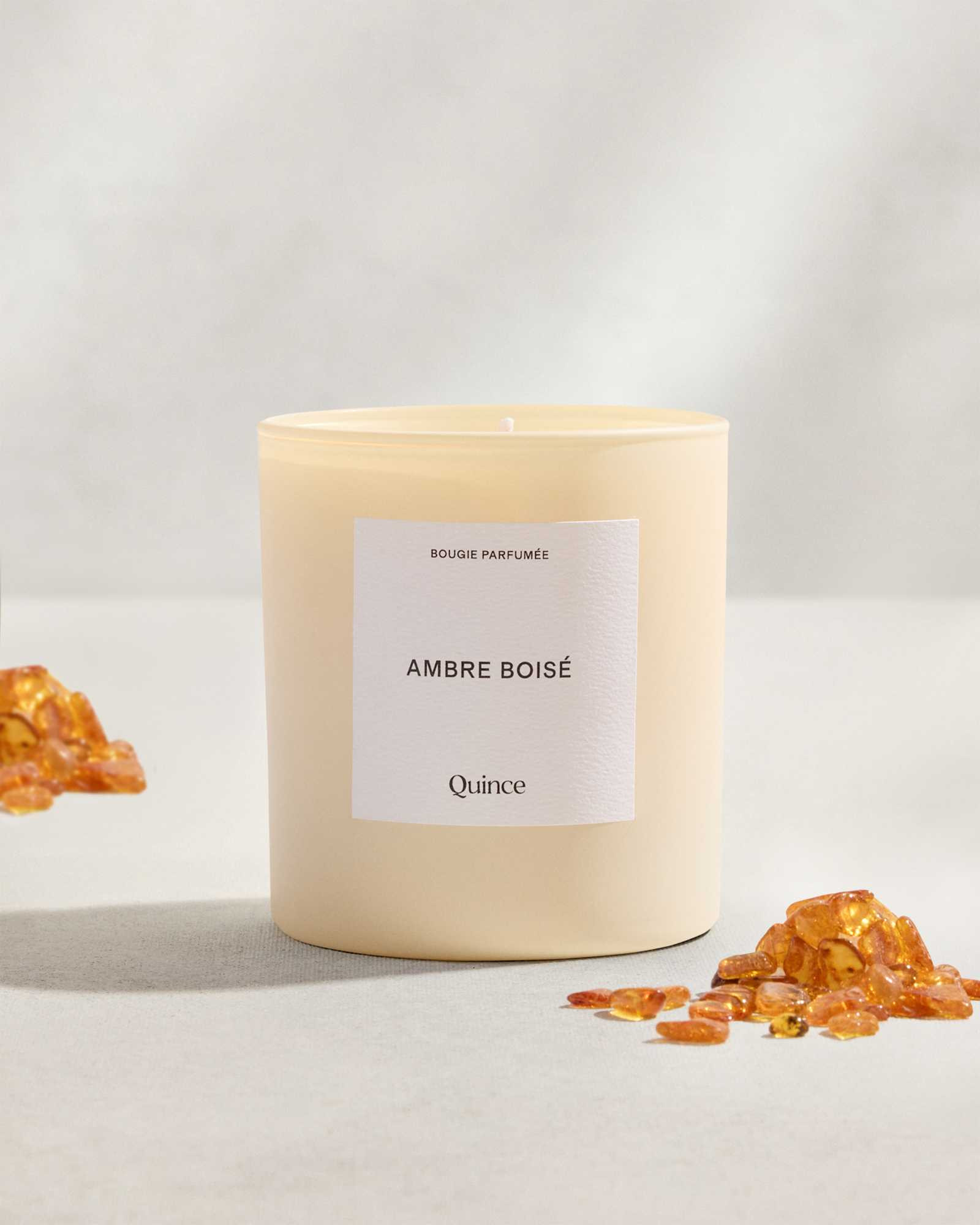 Ambre Boisé Candle | Quince