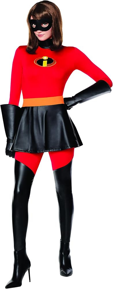 Spirit Halloween The Incredibles Adult Mrs. Incredible Cat Suit Costume | Officially Licensed | D... | Amazon (US)