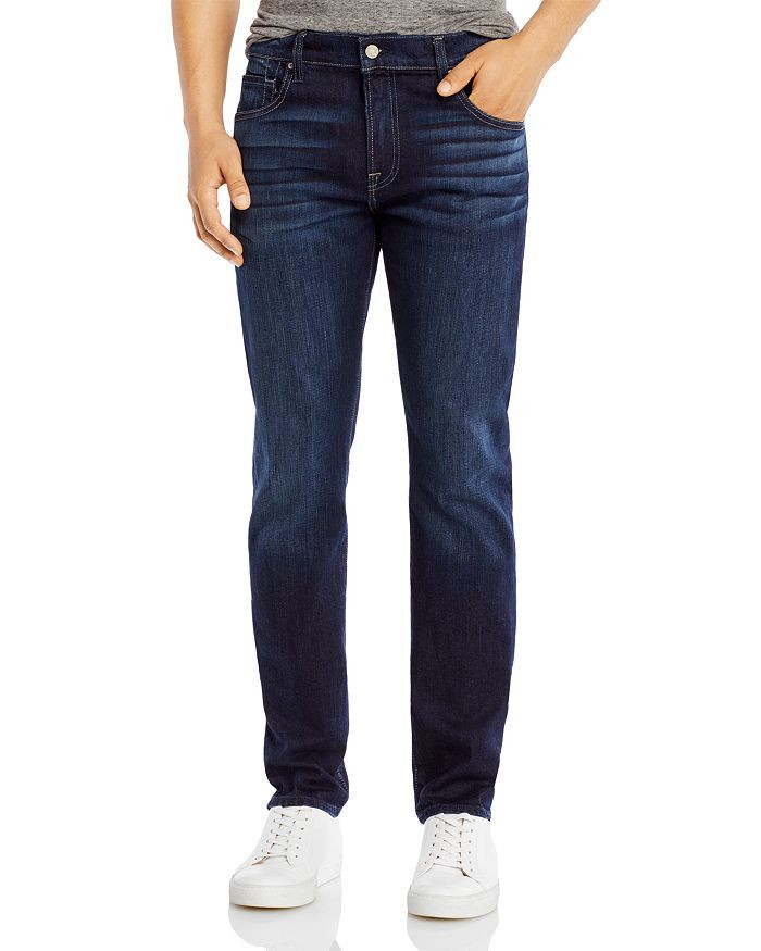 Adrien Slim Fit Luxe Performance Jeans in Los Angeles Dark | Bloomingdale's (US)