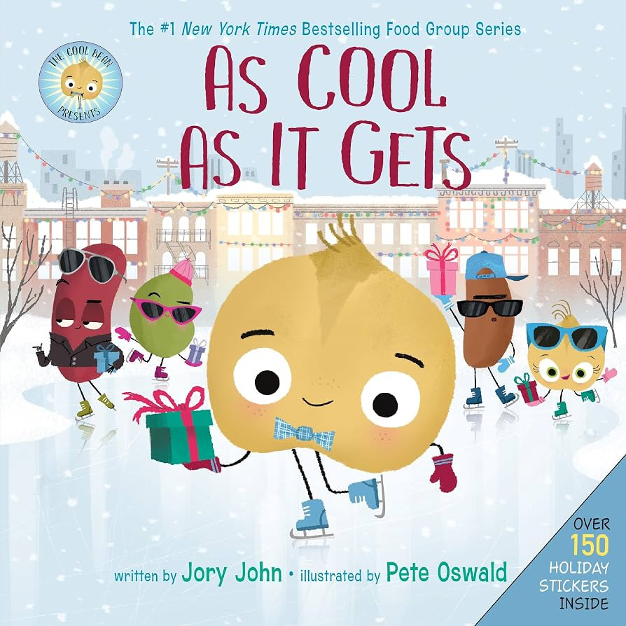 The Cool Bean Presents: As Cool as It Gets: Over 150 Stickers Inside! A Christmas Holiday Book fo... | Amazon (US)