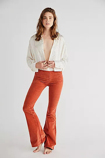 Pull On Corduroy Flare | Free People (Global - UK&FR Excluded)