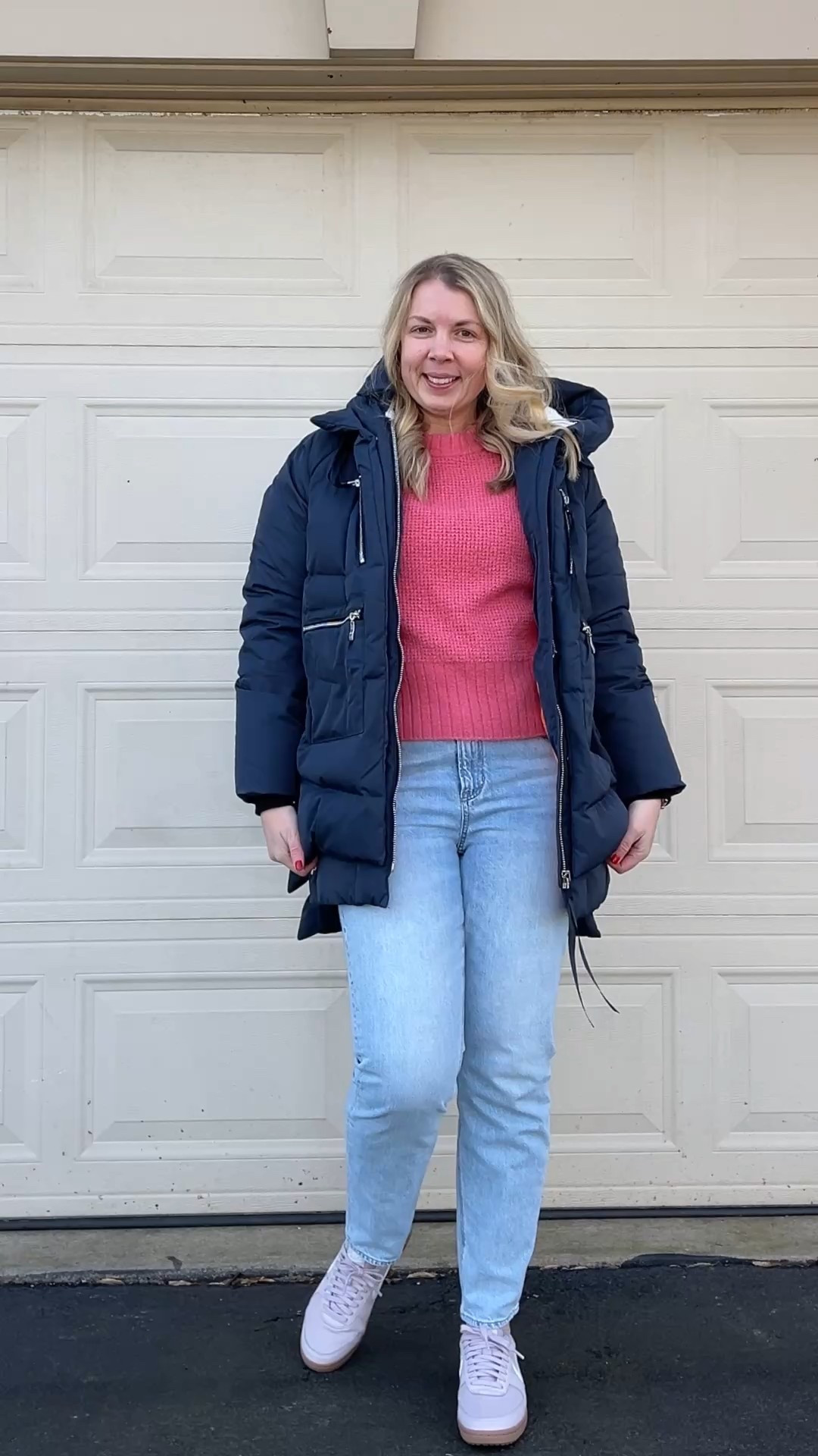 This Amazon coat has saved me the past few winters! It is SO warm and comfy- I'm not cold at all! I'm wearing a size medium and it can even expand when you're pregnant so there's plenty of room! 

#LTKootd #LTKmomlife #LTKMidsize