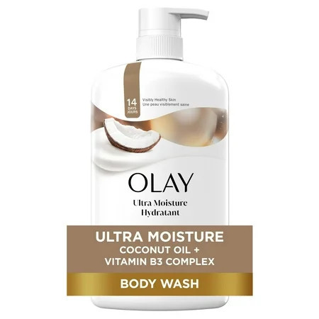 Olay Ultra Moisture Body Wash with Coconut Oil, 33 fl oz (1 pack) | Walmart (US)