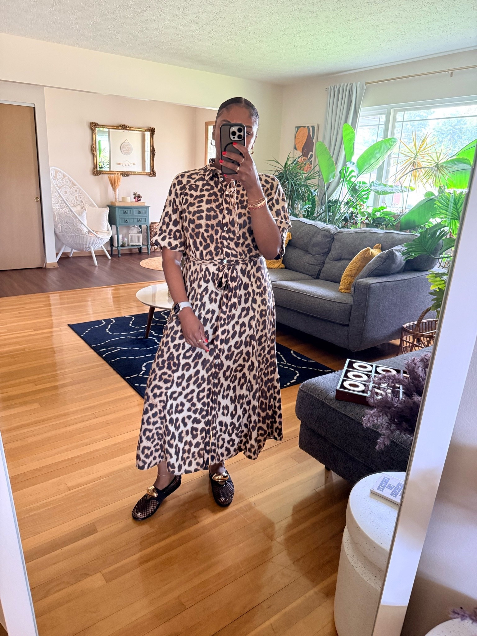 A little animal print to make your day better!! Casual chic work outfit of the day

#LTKootd #LTKOver40 #LTKSaleAlert
