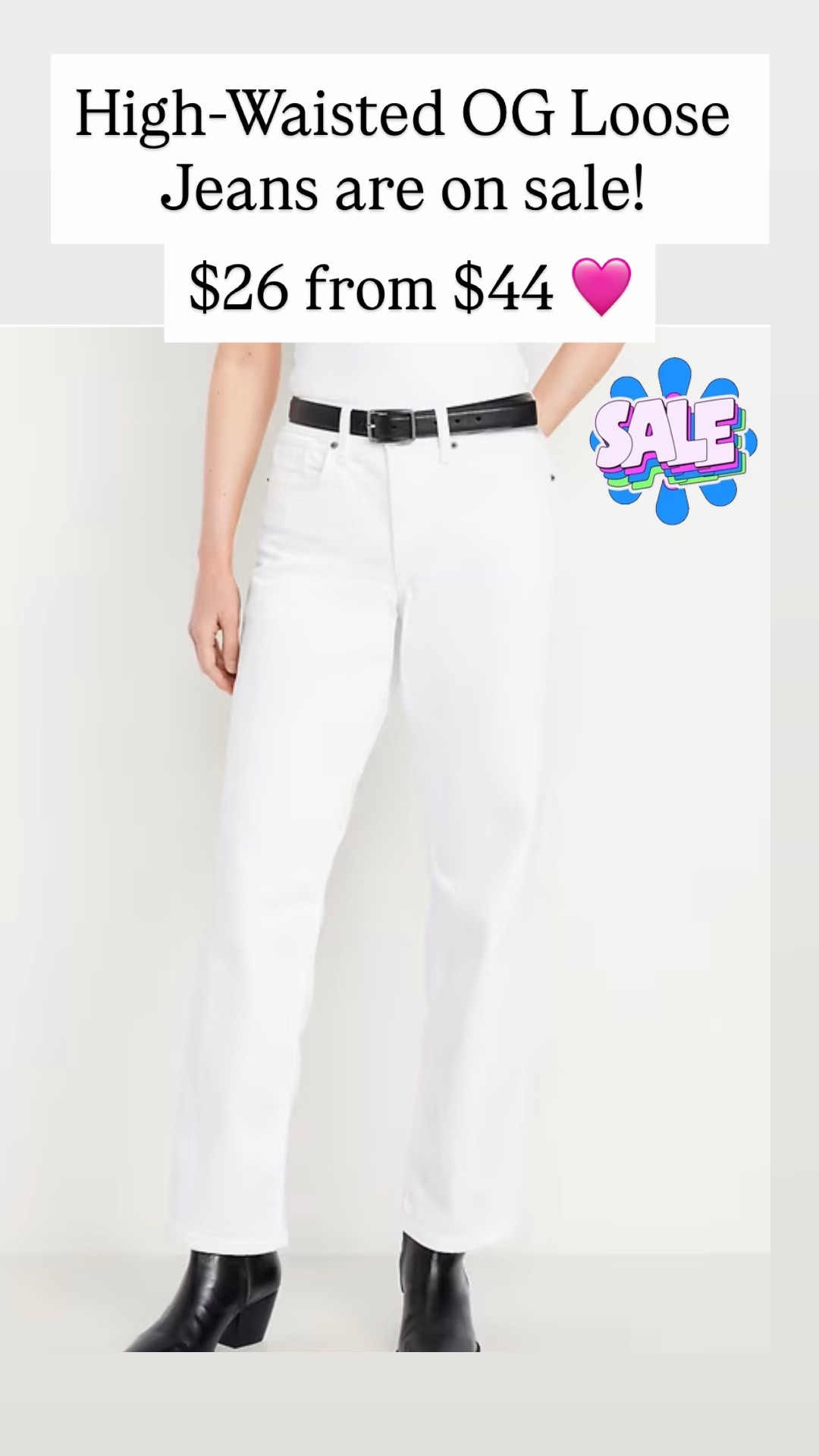 High-Waisted OG Loose Jeans are $26 from $44!

#LTKSaleAlert