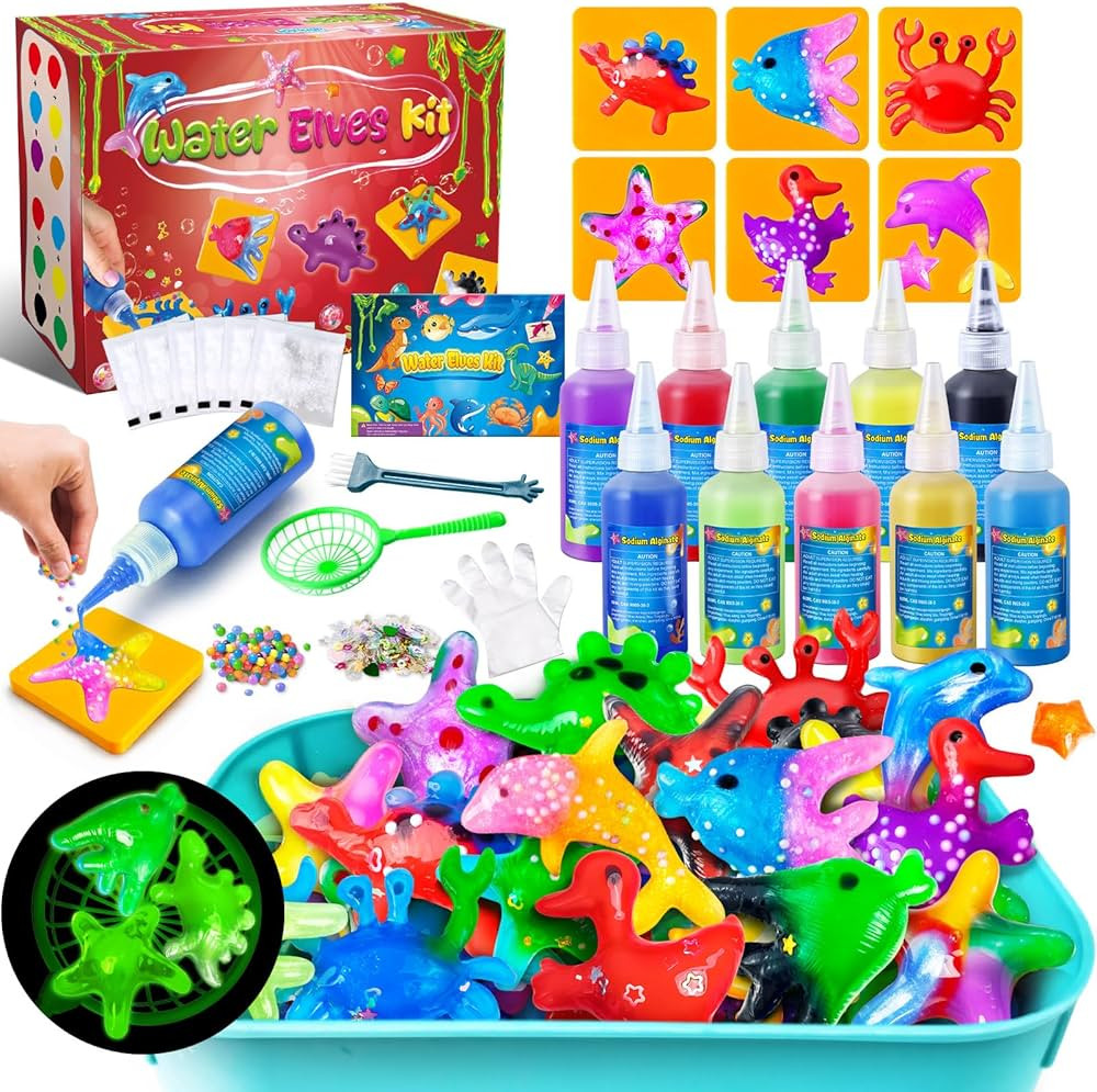JOPSHEEN Magic Water Elf Toy Kit for Kids - Aqua Fairy Water Pets with 10 Colors - DIY Squishy Ma... | Amazon (CA)