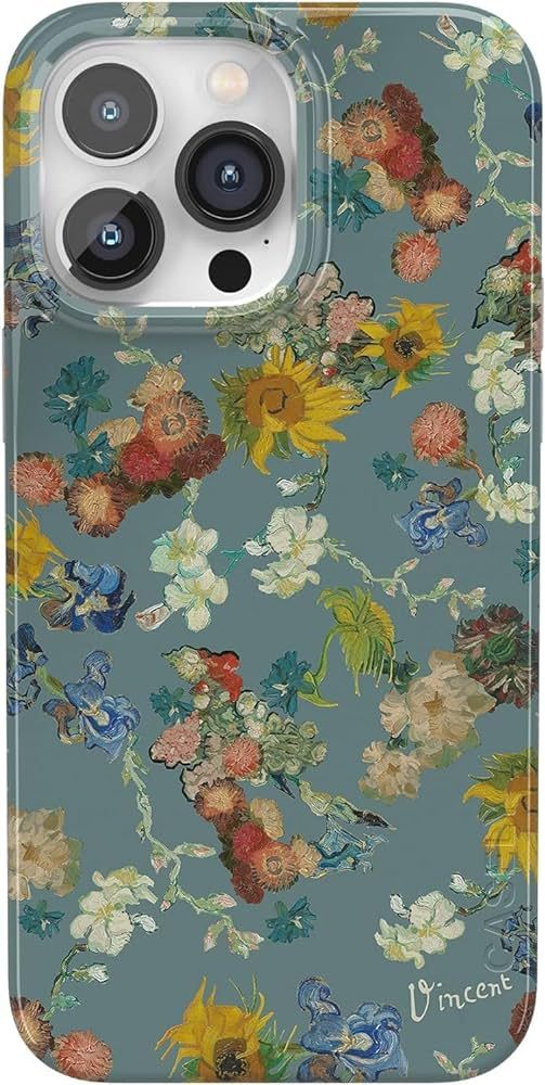 Casely iPhone 14 Pro Max Case | Van Gogh's Flowers | The Van Gogh Museum 50th Anniversary | Compa... | Amazon (US)