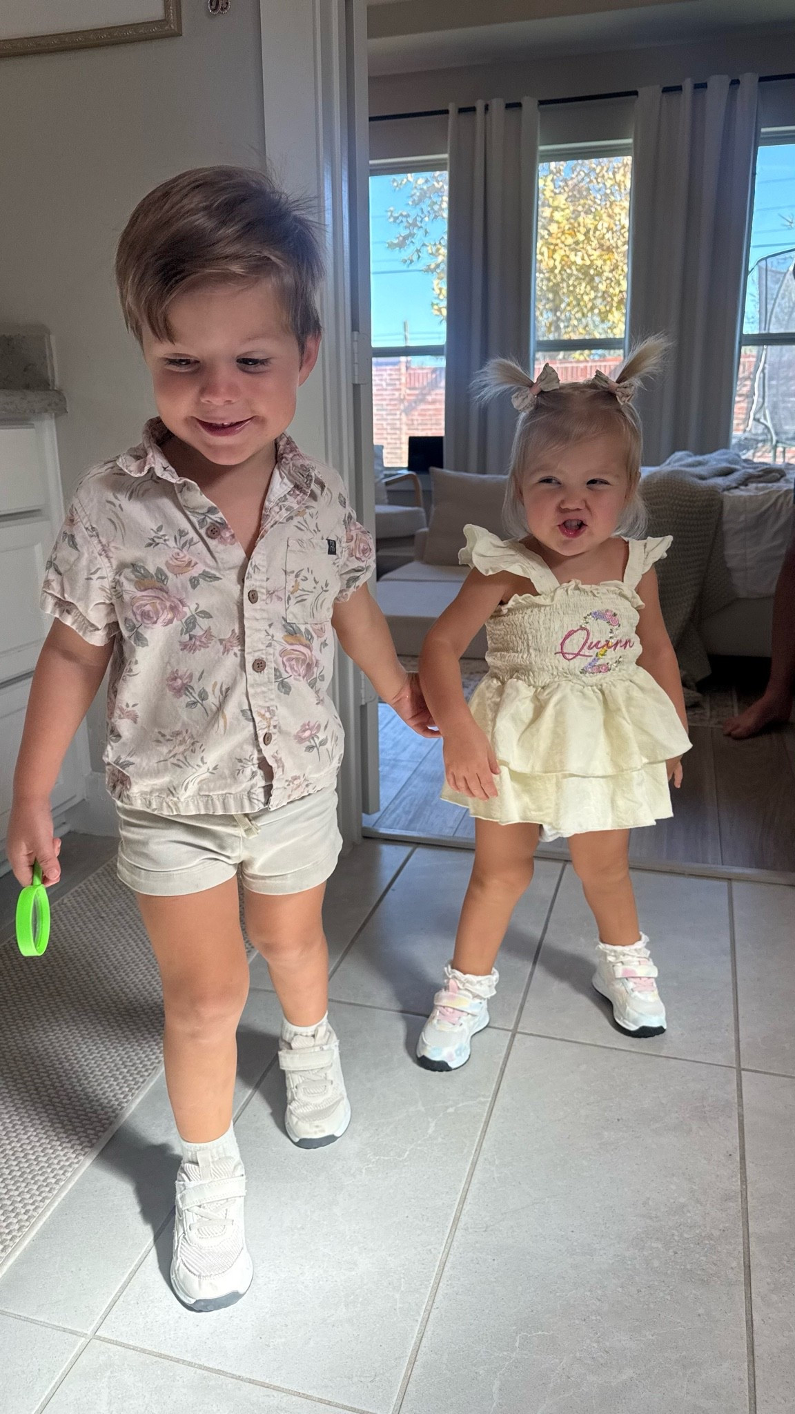 Off to see Gigi & Poppy + all of their cousins 🥰🥰