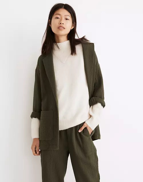Dillon Mockneck Pullover Sweater | Madewell