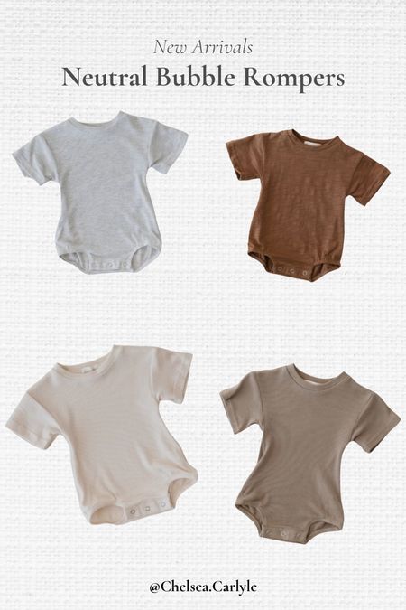 Neutral spring bubble rompers - our favorite casual outfits for Teddy.

| under $30 | boy clothes | baby clothes | toddler clothes | neutral kids |

#LTKbaby #LTKkids #LTKfindsunder50