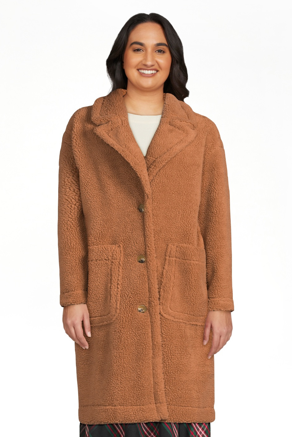 Free Assembly Women's Oversized Teddy Coat, Sizes XS-XXXL - Walmart.com | Walmart (US)