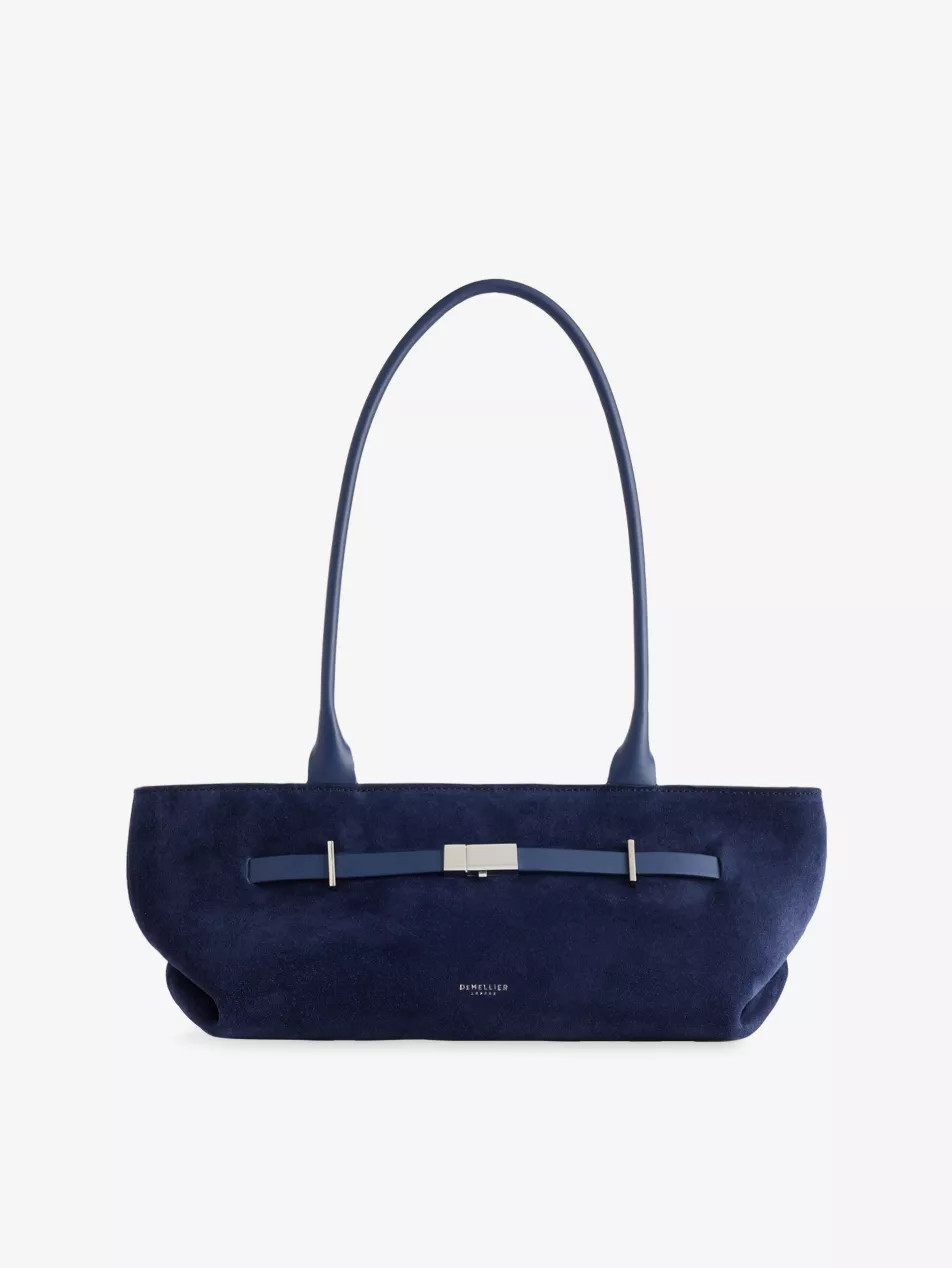 The New York Suede Shoulder Bag | Selfridges