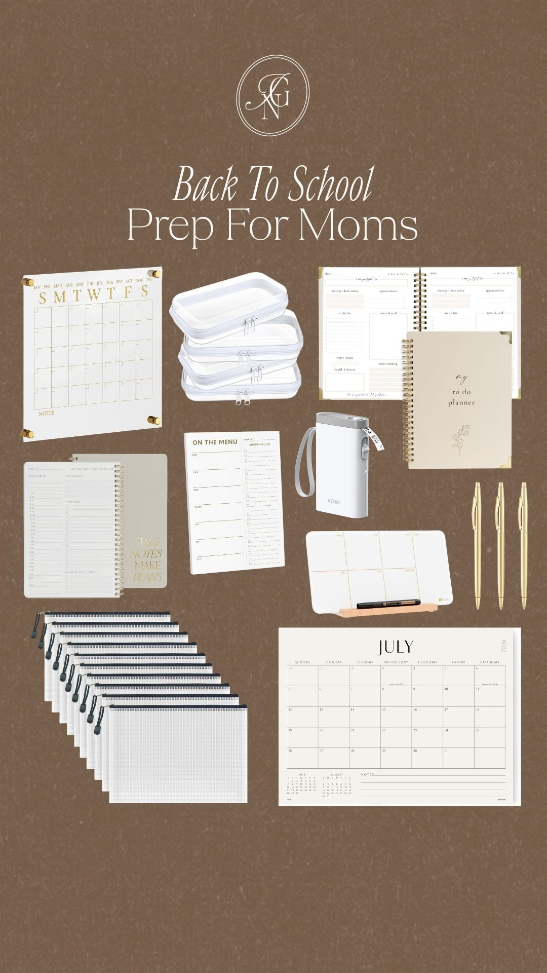 Back-to-school prep for moms made easier. 🤎 These Amazon organization finds are perfect for keeping schedules, meal plans, paperwork and everyday to-dos in one place. ✏️ #amazonfinds #backtoschool #backtoschoolprep #momessentials #organizationfinds #amazonhome #planner #homeorganization #momhacks

#LTKmomlife #LTKmorningroutine #LTKKids