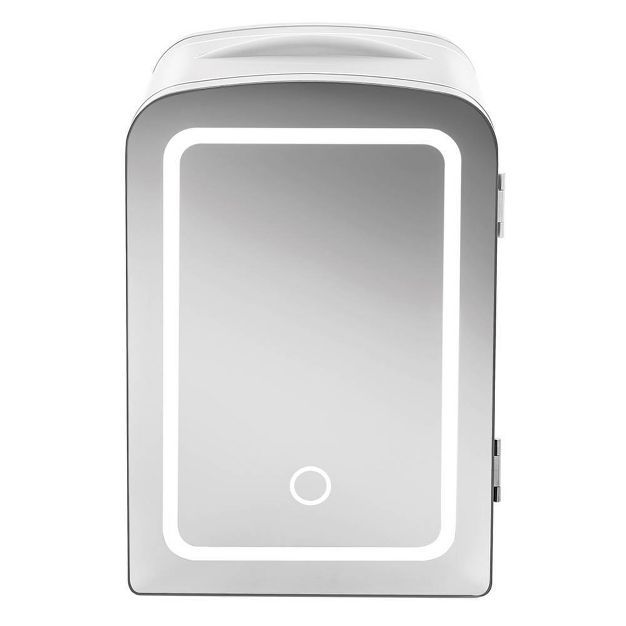 Mirror 0.52 cu ft LED Mini Fridge - White | Target