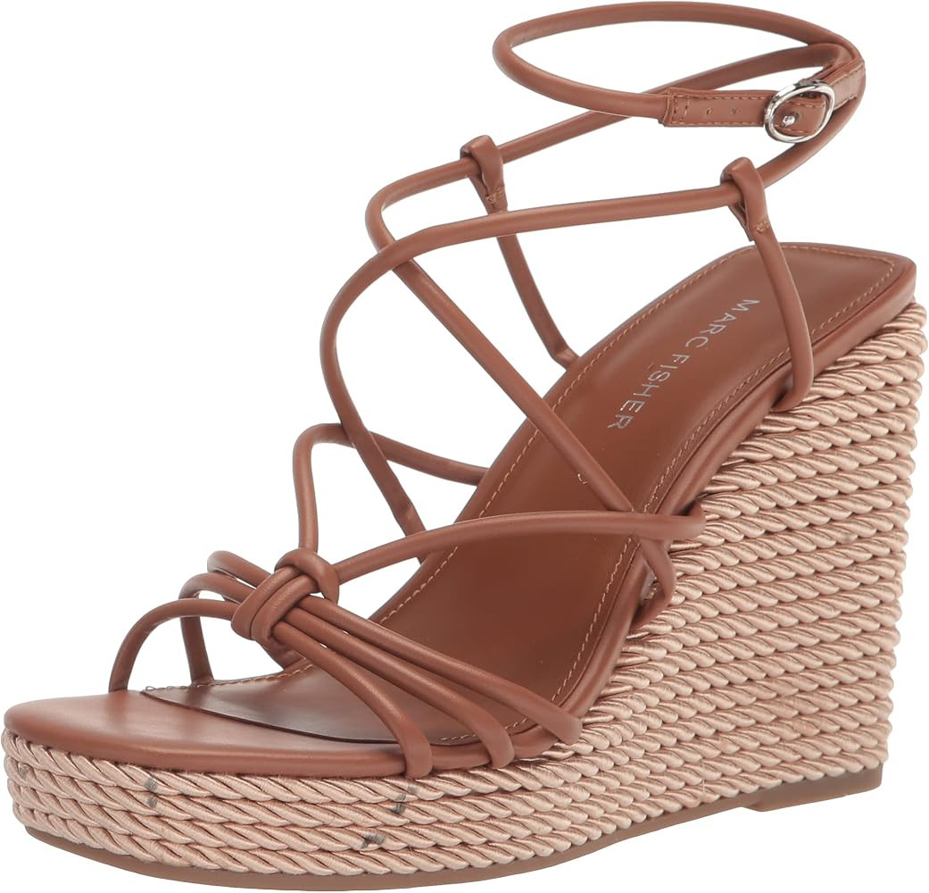 Marc Fisher Women's Zarah Wedge Sandal | Amazon (US)