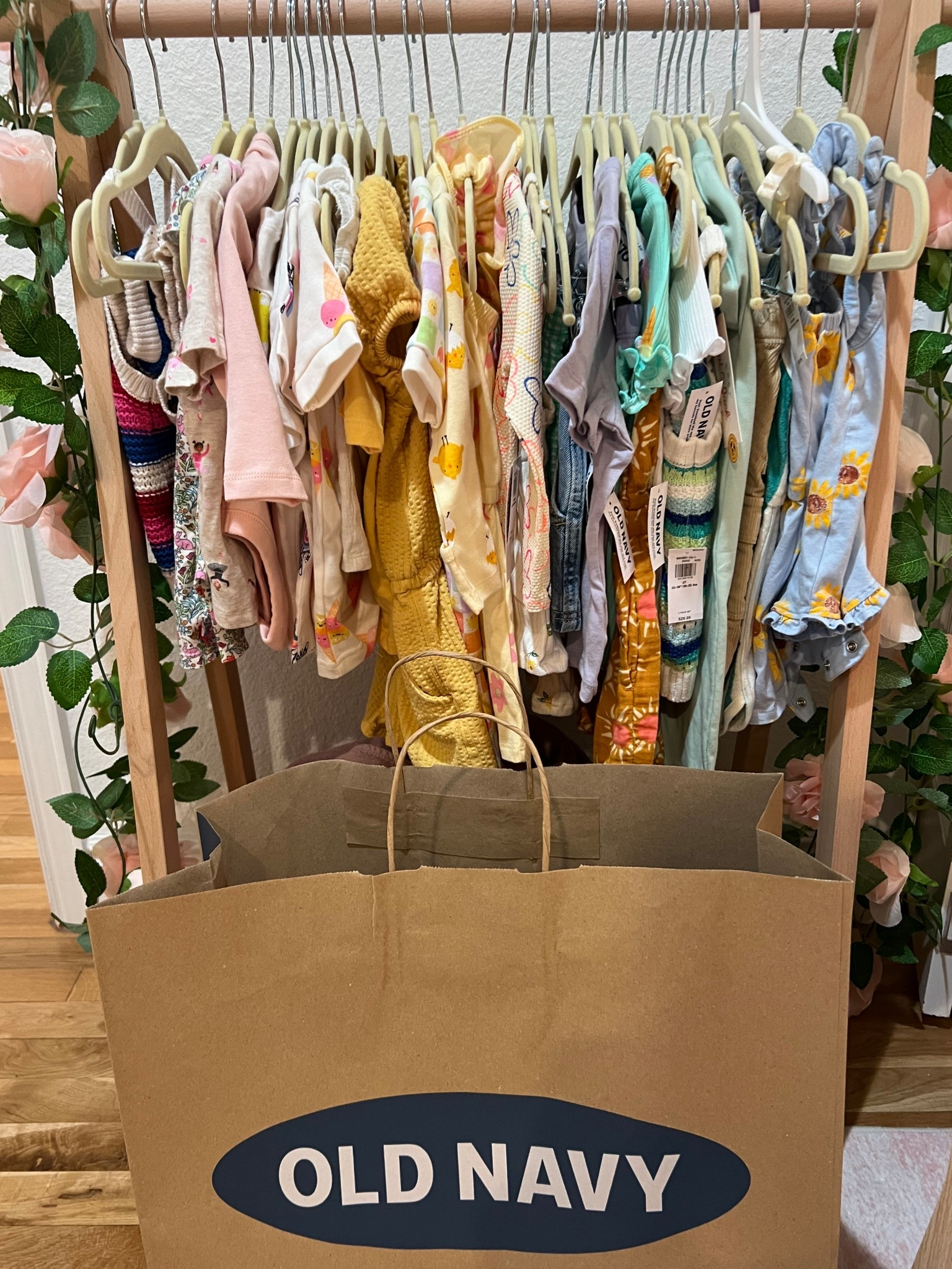 Spring Haul for the girls! OLD NAVY 50% OFF SALE! Also linked our mini outfit rack! 🐣🩷🩵💚

#LTKSeasonal #LTKKids #LTKBaby