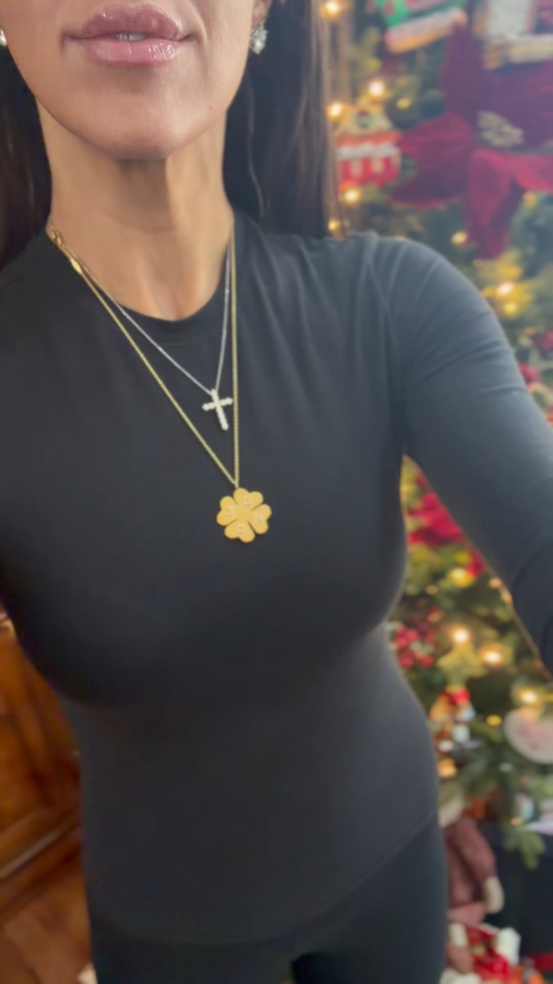 Two gorgeous necklaces on sale if you’re looking! The clover necklace is a great layering piece and you can do up to four initials for a mom or grandma! 