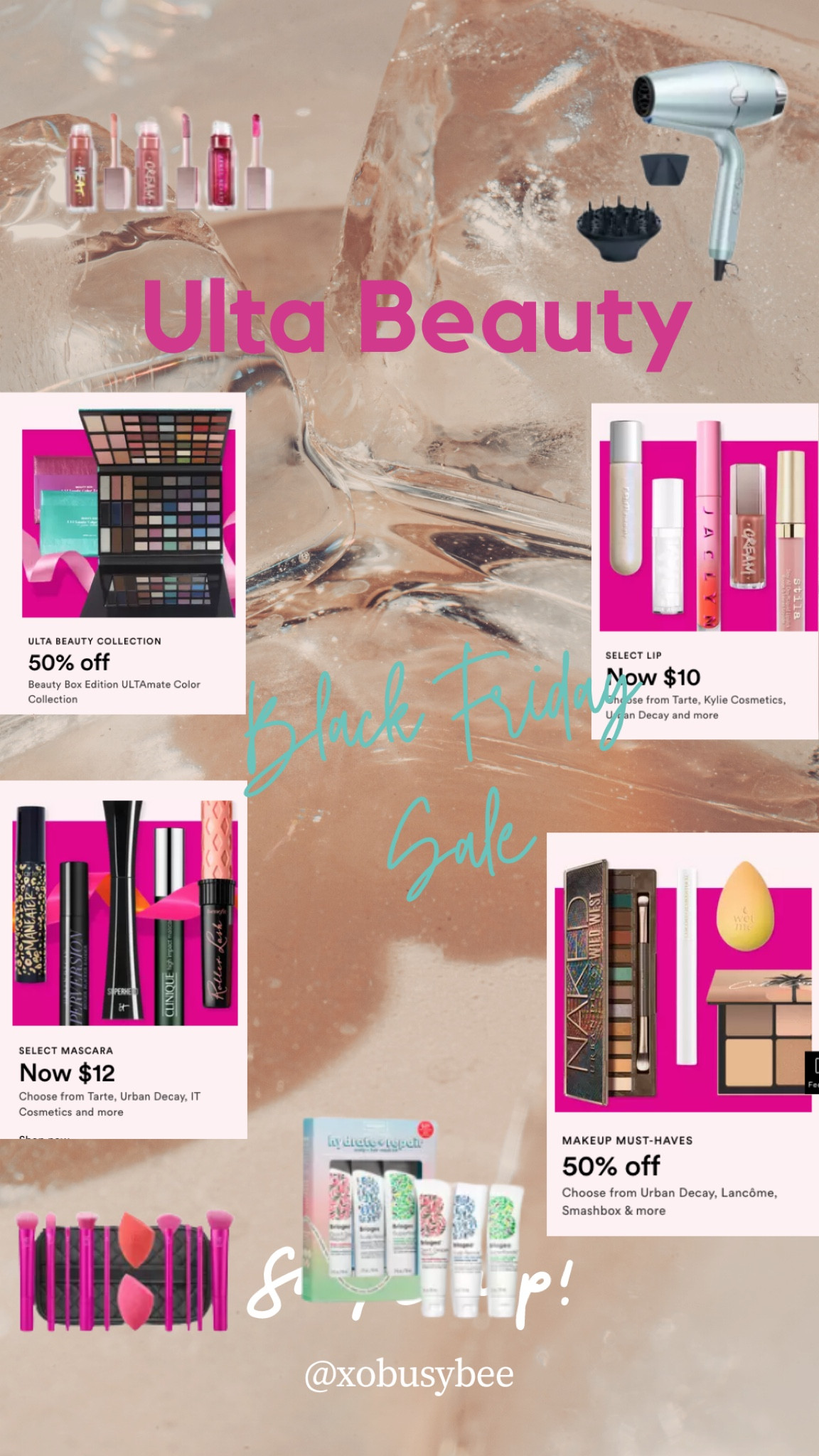 Ulta Black Friday Sale is onnnn! All week long! Shop presents and gifts for your beauty lover! 

#LTKbeauty #LTKGiftGuide #LTKHoliday