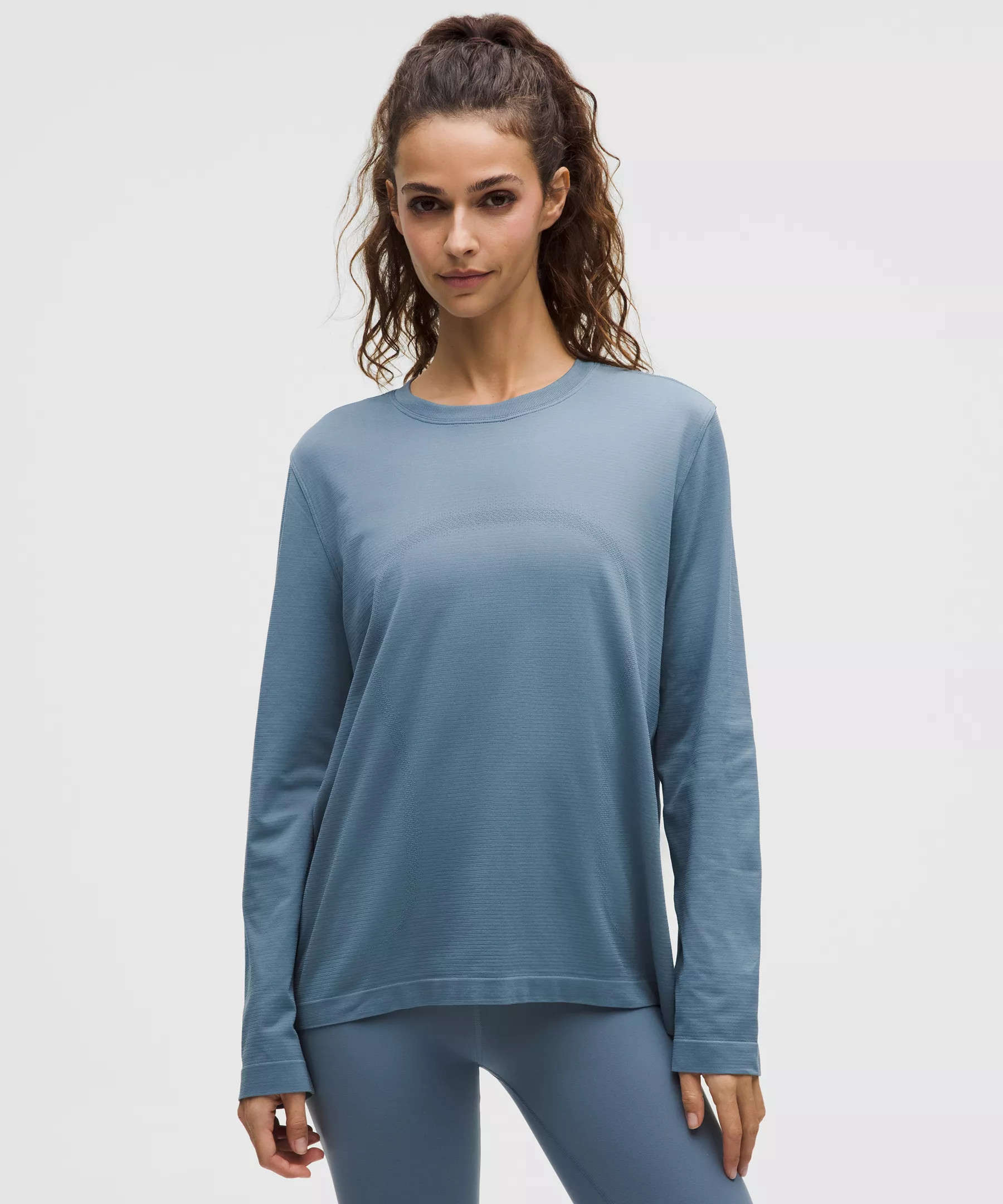 Swiftly Relaxed Long-Sleeve Shirt Hip Length | Lululemon (US)