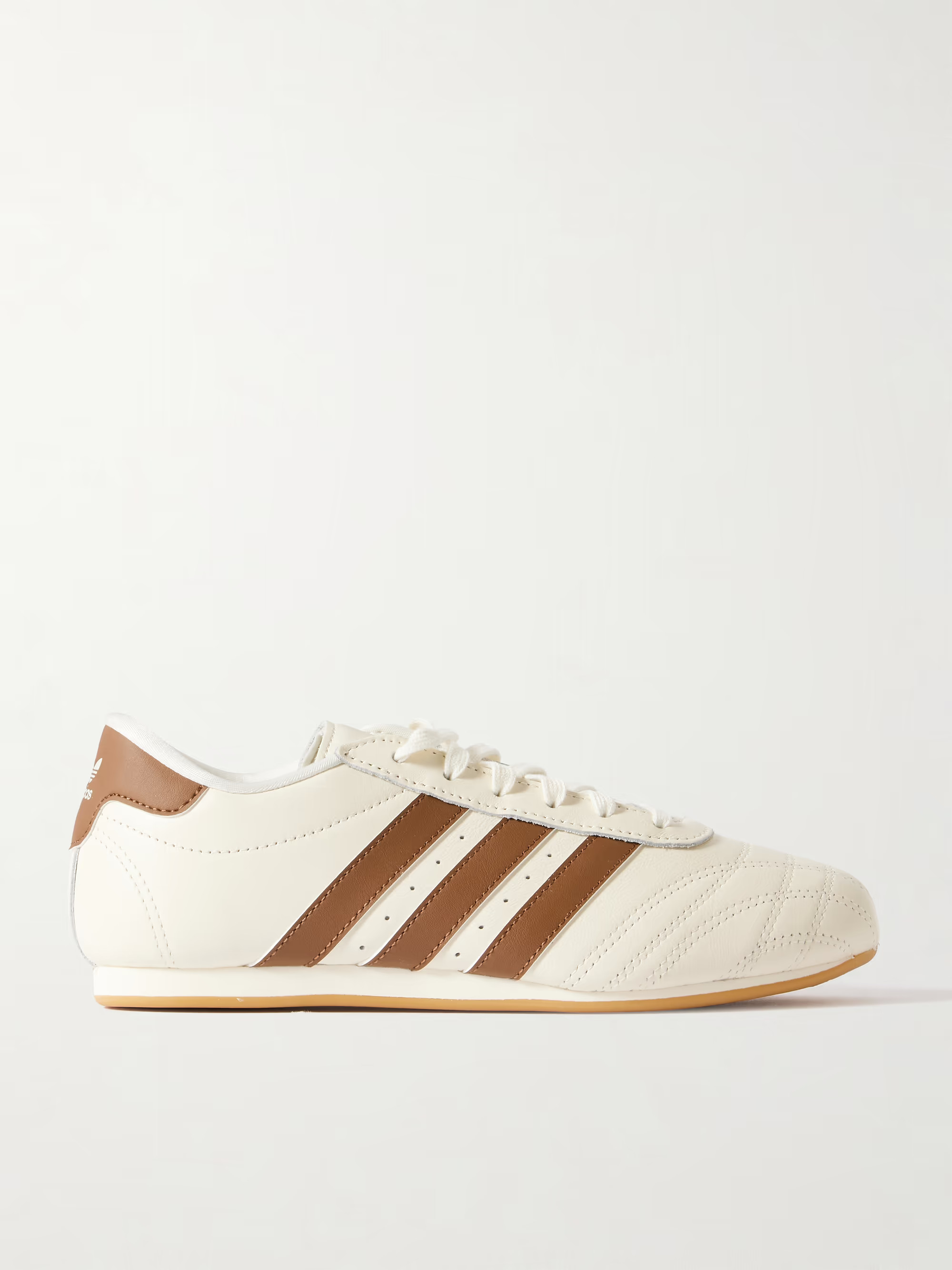 Taekwondo striped leather sneakers | NET-A-PORTER (UK & EU)
