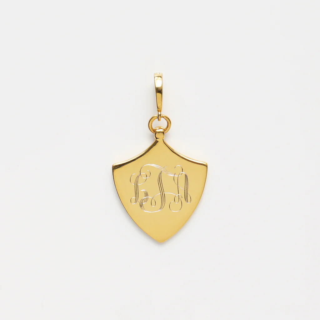 Louise Thompson Chapters Large Protection Shield Pendant | Carrie Elizabeth