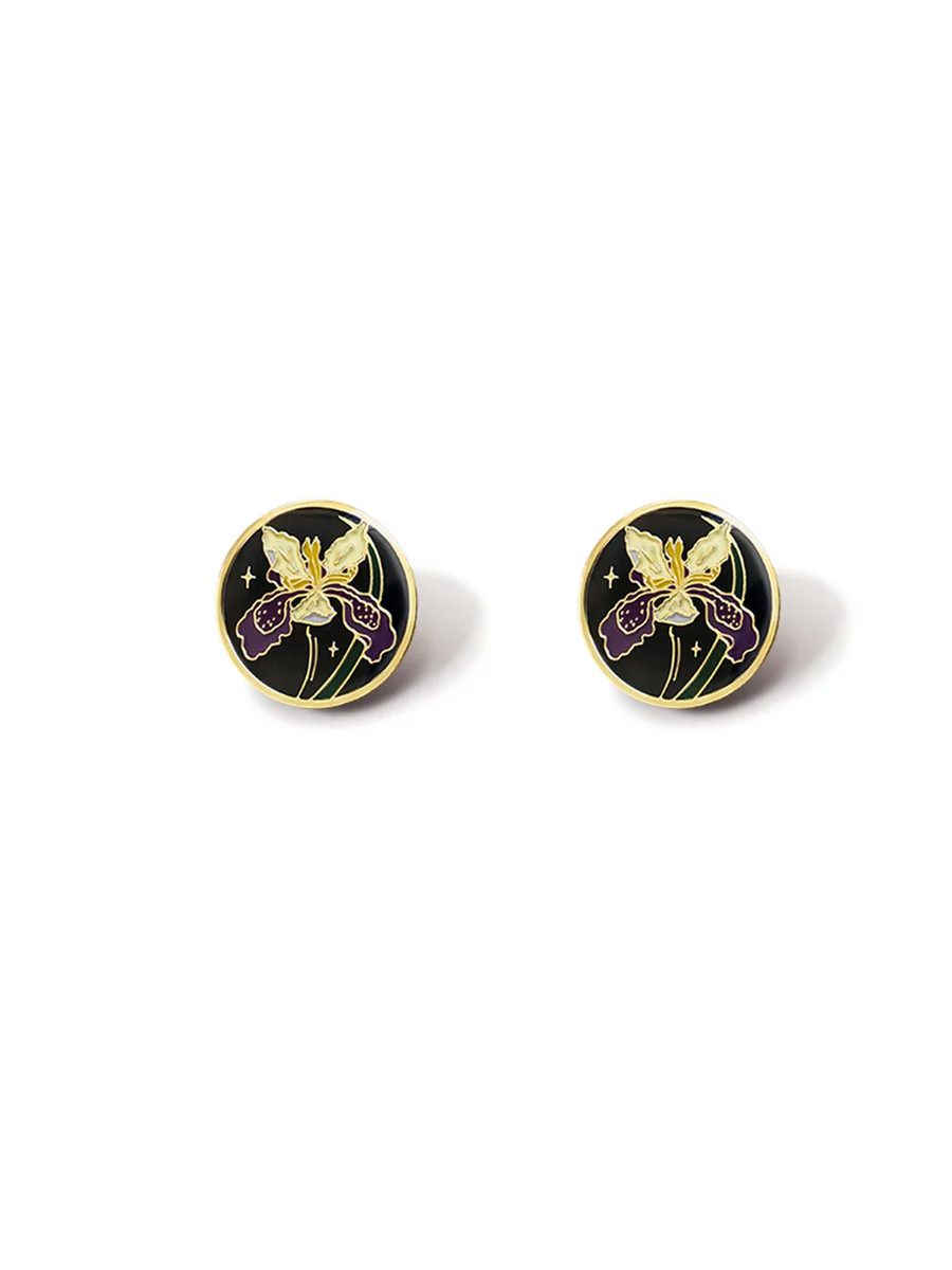 Chowxiaodou Iris Earrings | SimpleRetro