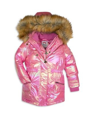 Girls' Middle Puffer Coat - Little Kid, Big Kid | Bloomingdale's (US)