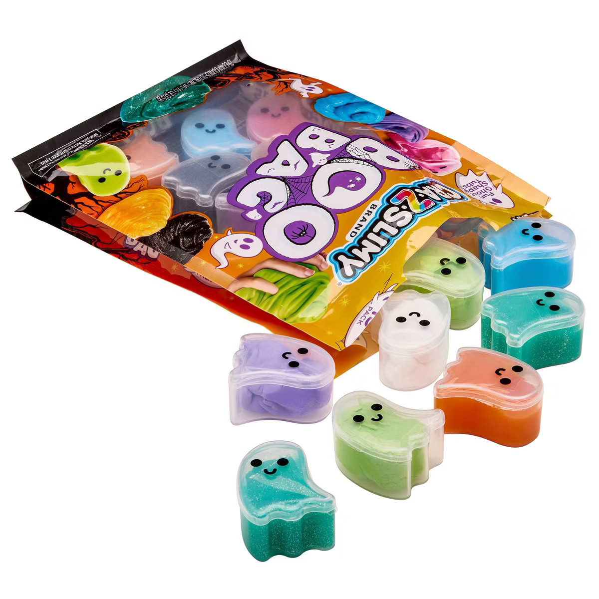 Cra-Z-Slimy Halloween Boo Bag Party - 15pk: Includes 5 Colors, Creativity Focused, Slimes & Putti... | Target