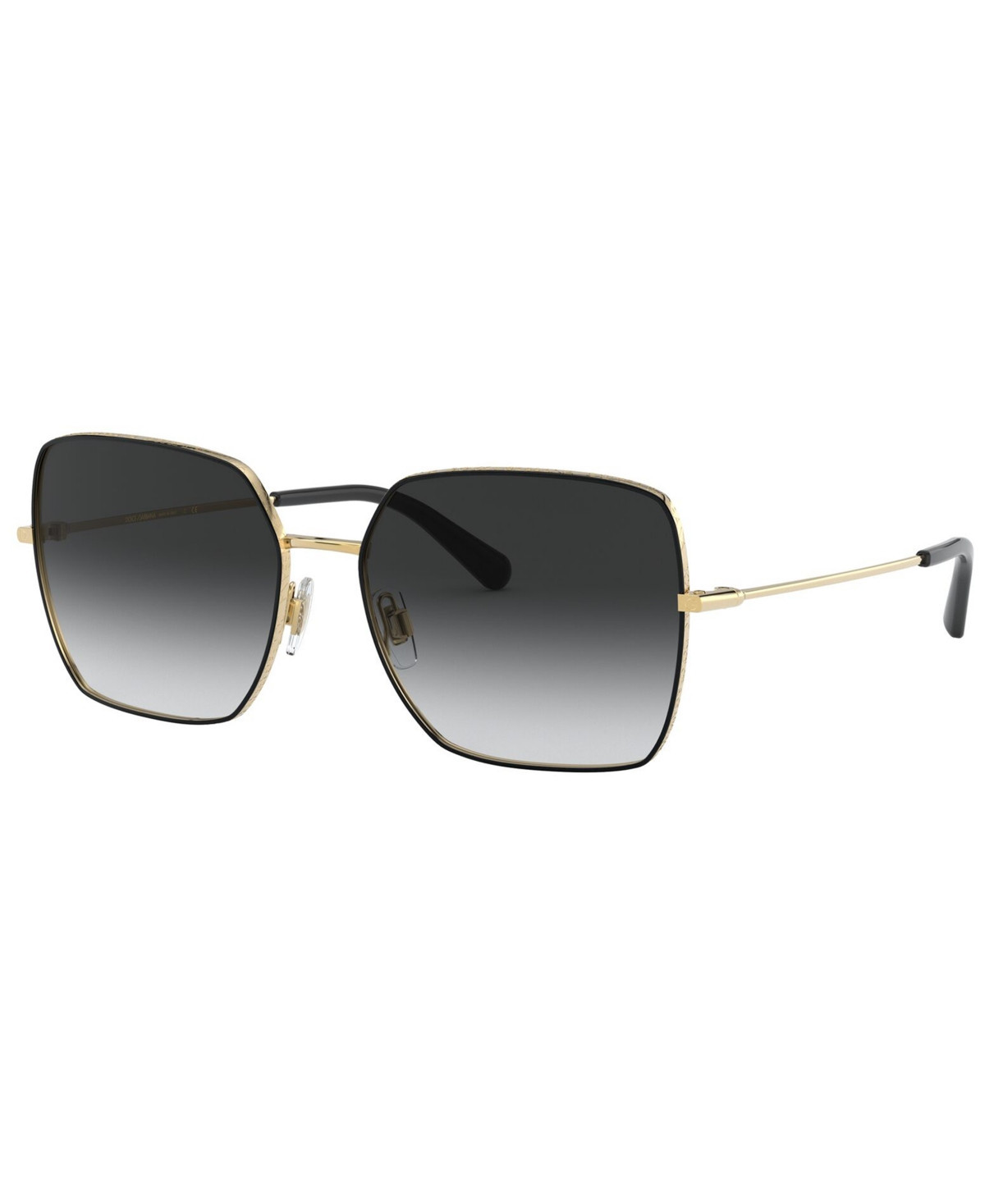 Dolce&Gabbana Women's Sunglasses, DG2242 - GOLD/BLACK/GREY GRADIENT | Macy's